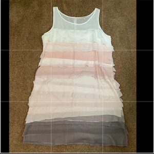 Loft layered dress  size 12